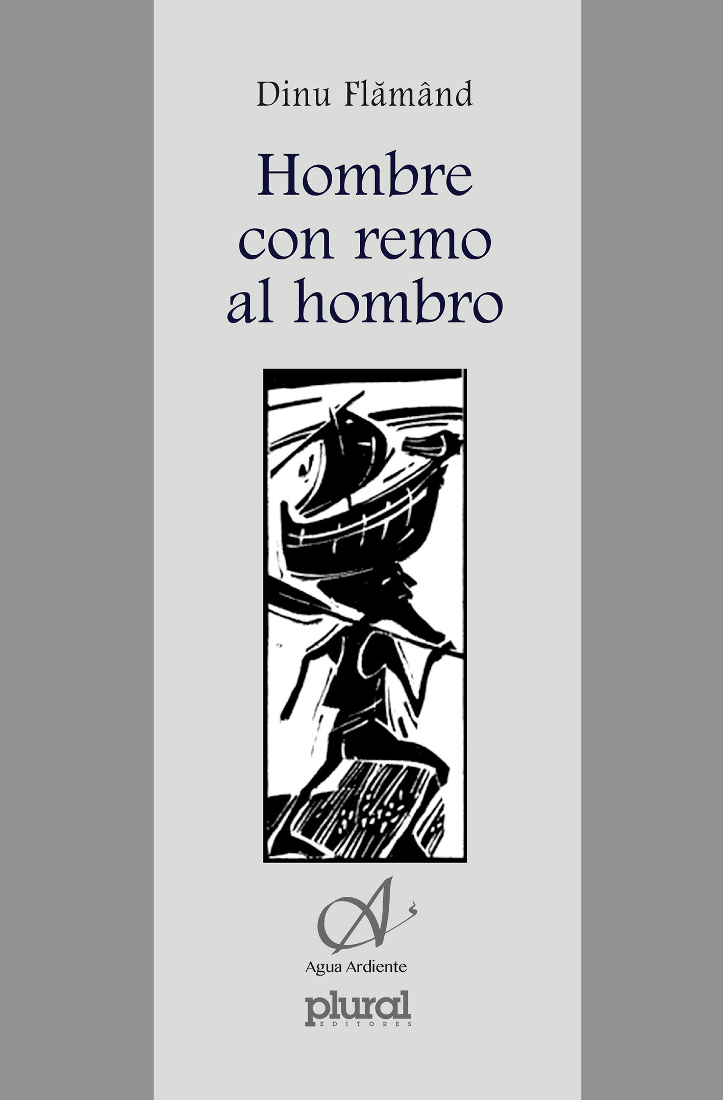 Hombre con remo al hombro